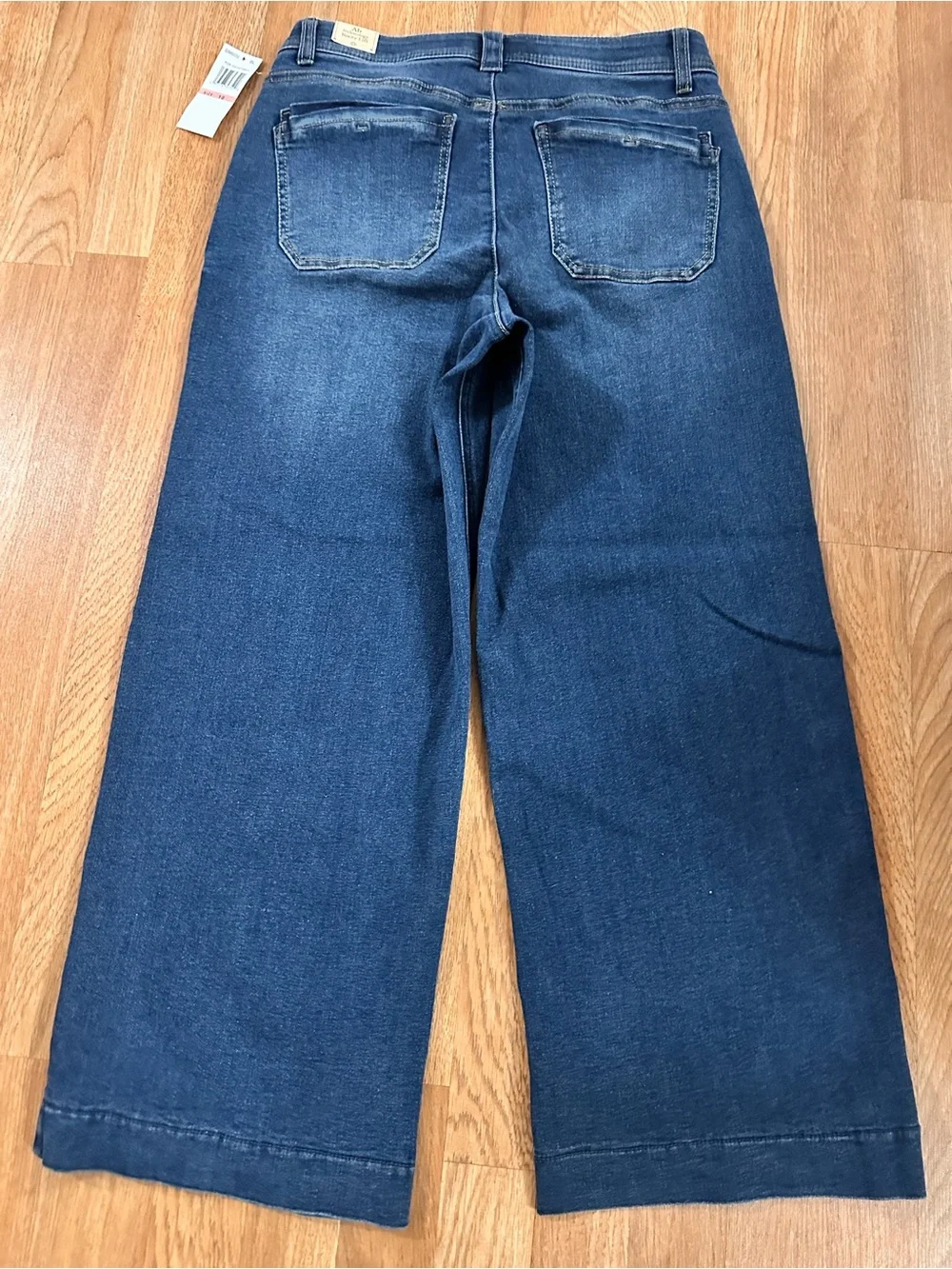 Democracy Dark Blue Wide-Leg High-Rise Jeans